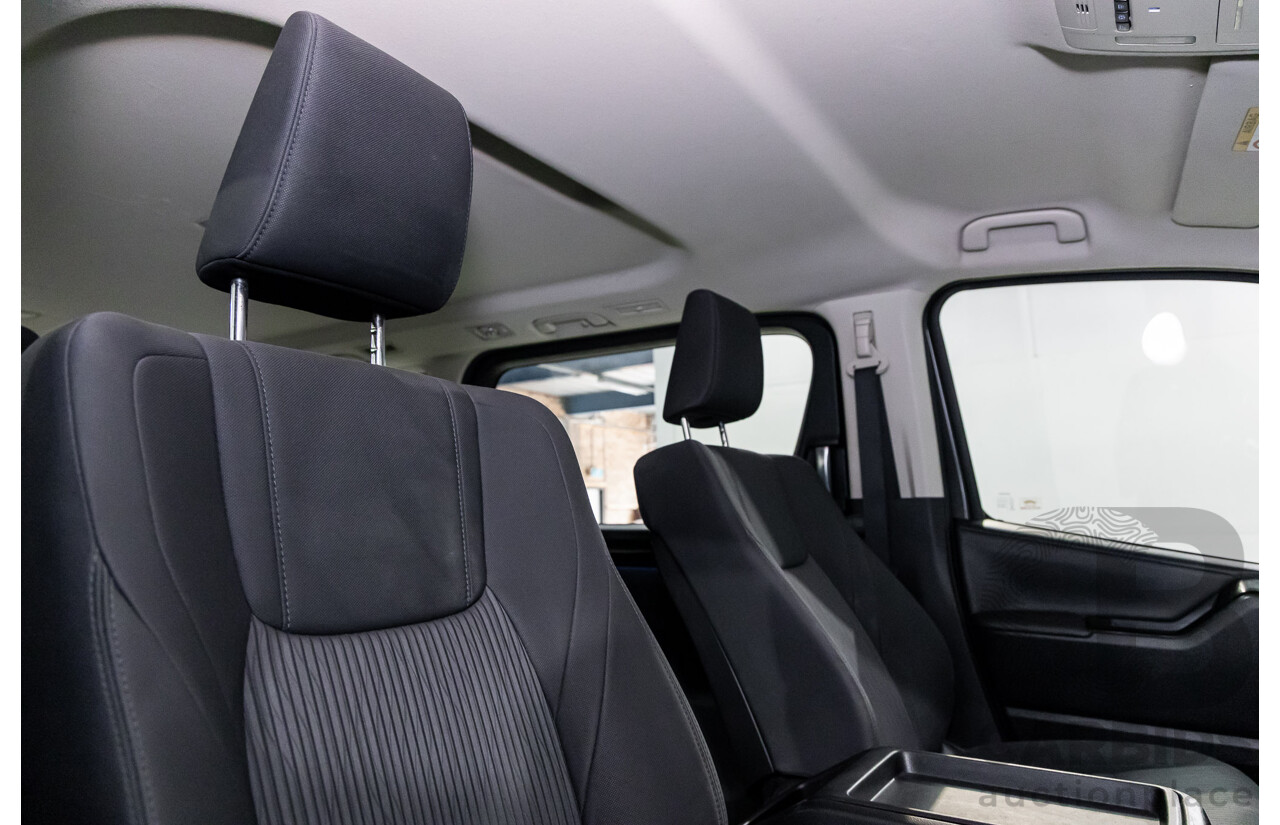 12/2019 Toyota Granvia (RWD) GDH303R 4d Wagon Graphite Metallic Turbo Diesel 2.8L - 6 Seater