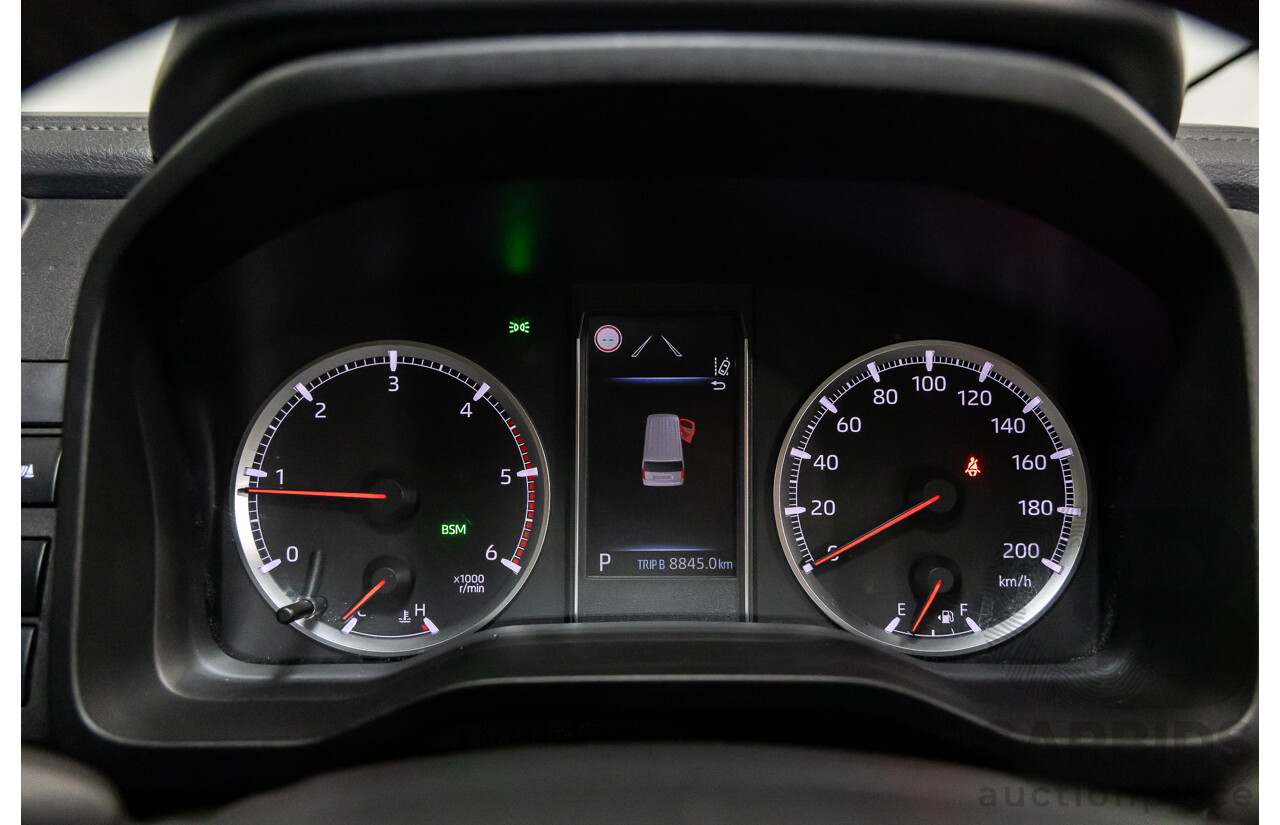 12/2019 Toyota Granvia (RWD) GDH303R 4d Wagon Graphite Metallic Turbo Diesel 2.8L - 6 Seater