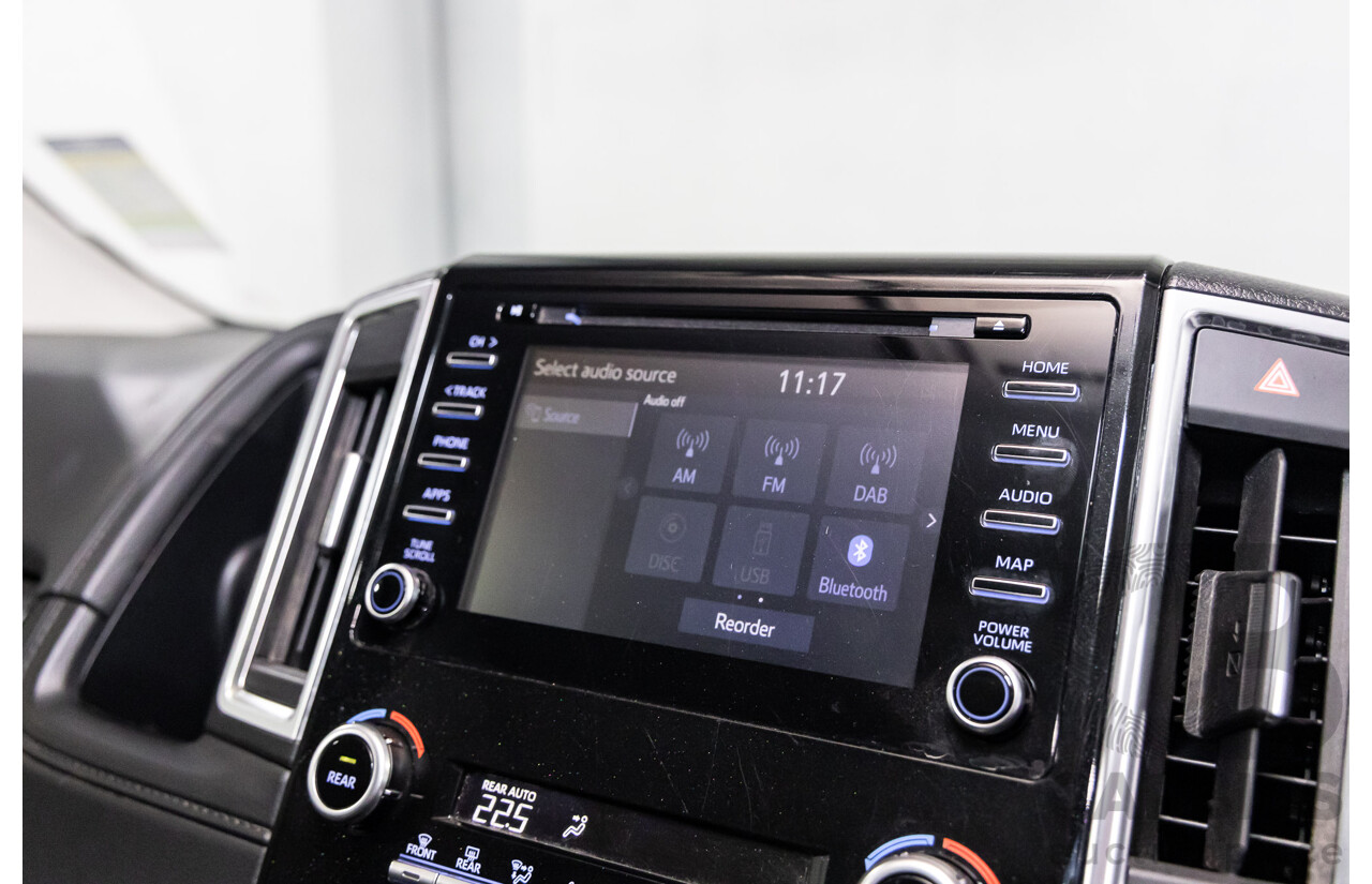 12/2019 Toyota Granvia (RWD) GDH303R 4d Wagon Graphite Metallic Turbo Diesel 2.8L - 6 Seater