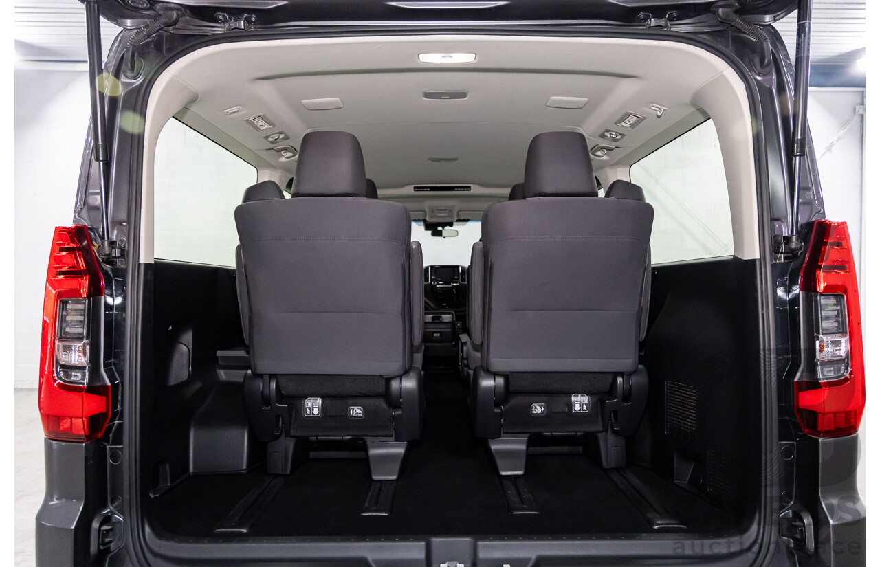 12/2019 Toyota Granvia (RWD) GDH303R 4d Wagon Graphite Metallic Turbo Diesel 2.8L - 6 Seater