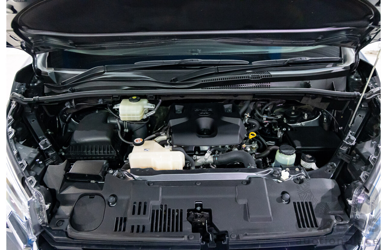 12/2019 Toyota Granvia (RWD) GDH303R 4d Wagon Graphite Metallic Turbo Diesel 2.8L - 6 Seater