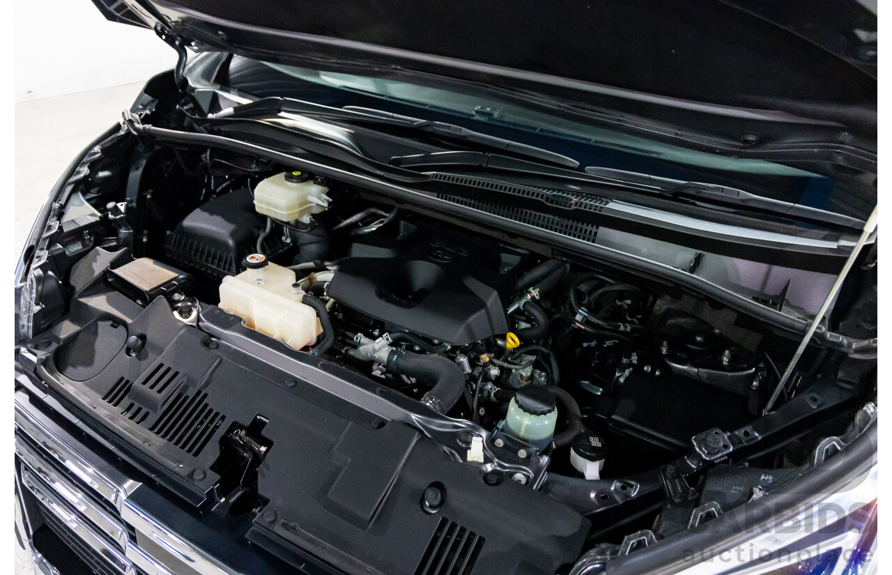 12/2019 Toyota Granvia (RWD) GDH303R 4d Wagon Graphite Metallic Turbo Diesel 2.8L - 6 Seater