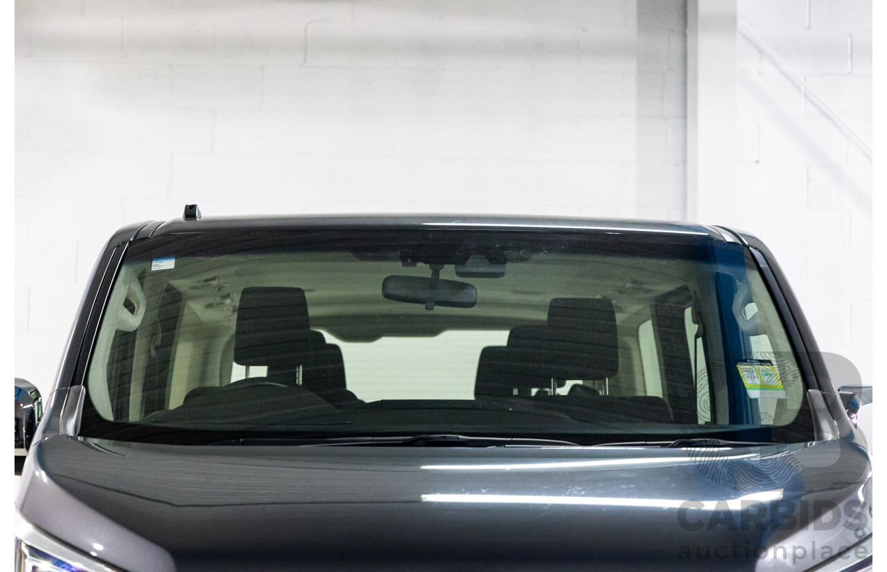 12/2019 Toyota Granvia (RWD) GDH303R 4d Wagon Graphite Metallic Turbo Diesel 2.8L - 6 Seater