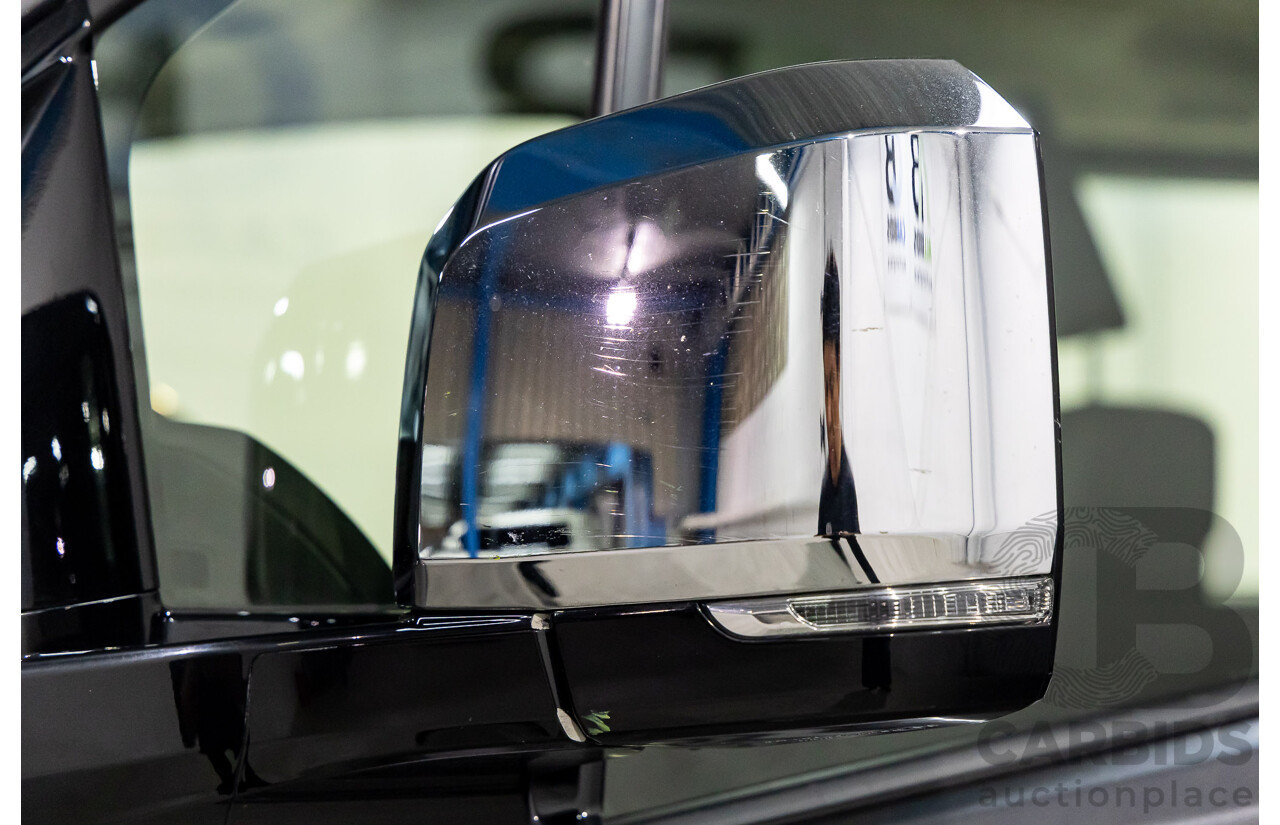 12/2019 Toyota Granvia (RWD) GDH303R 4d Wagon Graphite Metallic Turbo Diesel 2.8L - 6 Seater