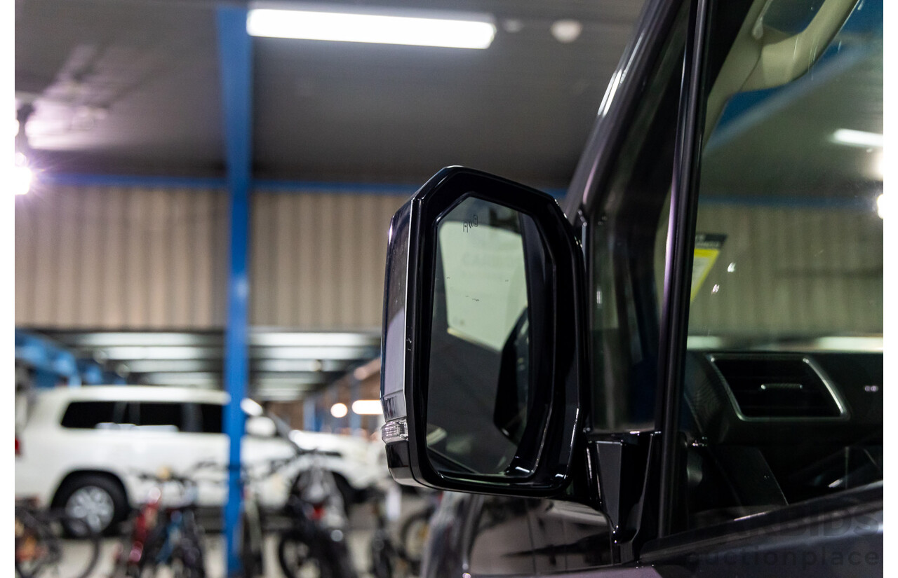 12/2019 Toyota Granvia (RWD) GDH303R 4d Wagon Graphite Metallic Turbo Diesel 2.8L - 6 Seater