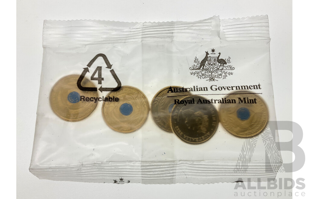 Australian RAM Commemorative Two Dollar Coins, 75th Anniversary of Peacekeeping