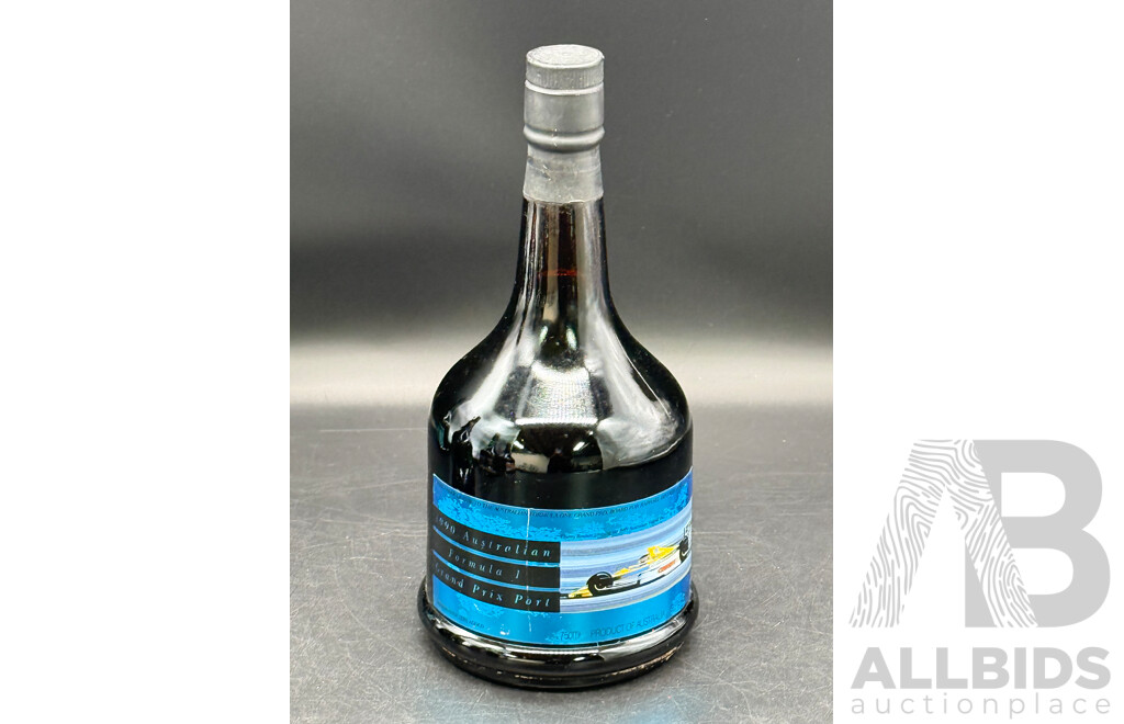 Vintage 10-Year-Old Tawny Port 1988/1990/1991/1993/1994 Australian F1 Grand Prix Ports ,750ml - Lot of 5