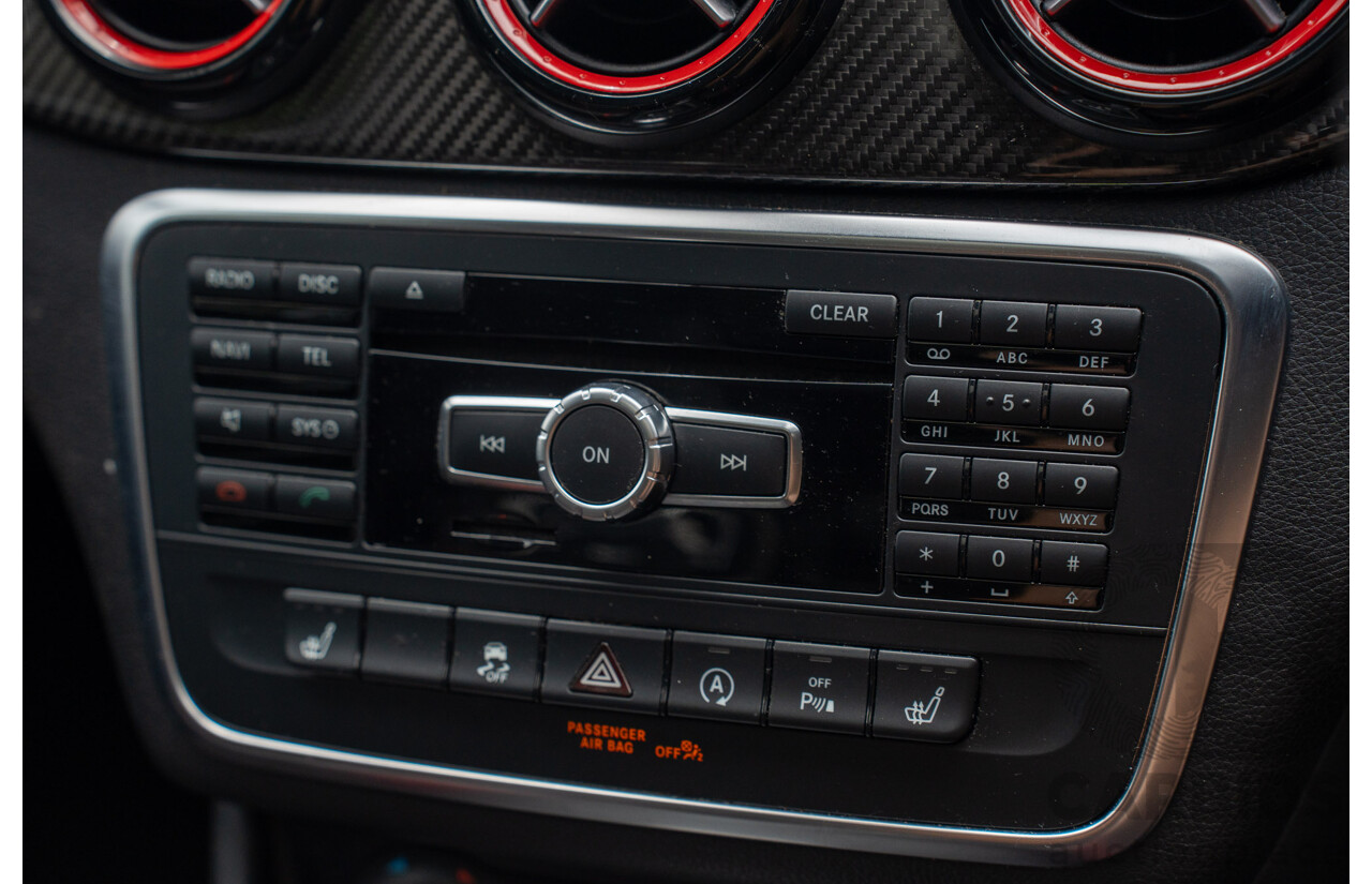 9/2015 Mercedes Benz GLA 45 AMG 4Matic (AWD) X156 MY15 4d Wagon Mountain Grey Metallic Turbo 2.0L