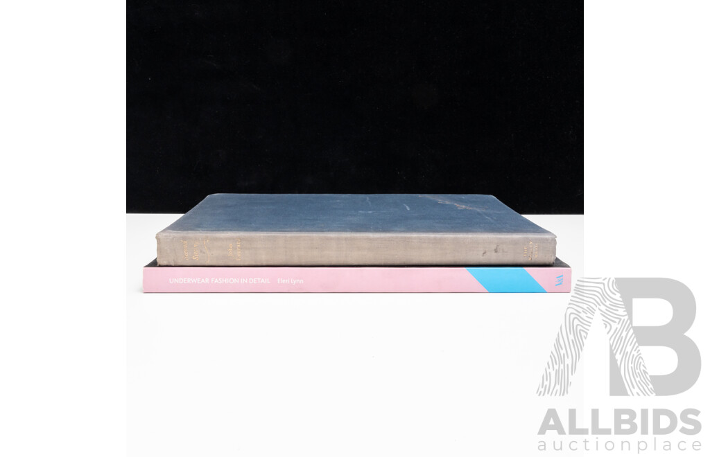 Underwear Fashion in Detail, E Lynn, V & a Museum, 2014, Softcover & Second Sitting, J Everard, Bodley Head, London, 1955, Hardcover