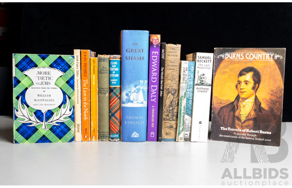 Collection Books Relating to Irish and Scottish History and Subjects