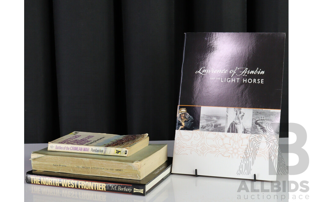 Collection Books Relating to British War Experience Including First Edition the British Expedition to the Crimea 1854 to 1856, Andre Deutsch 1966