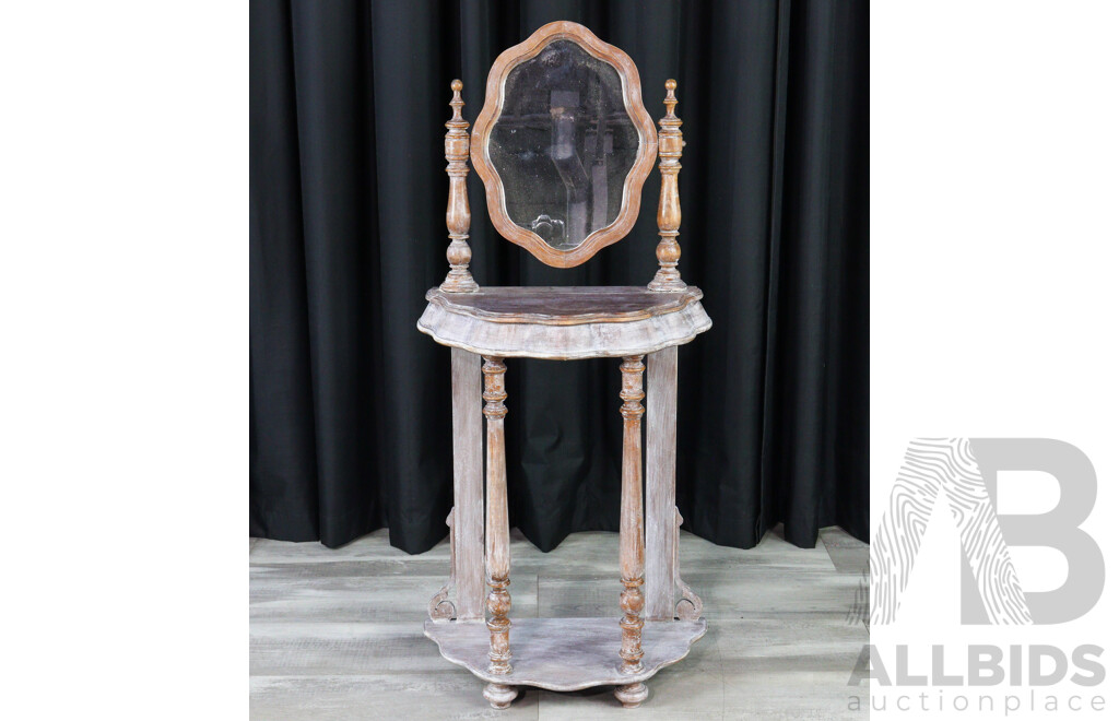 Edwardian Style Shaving Stand