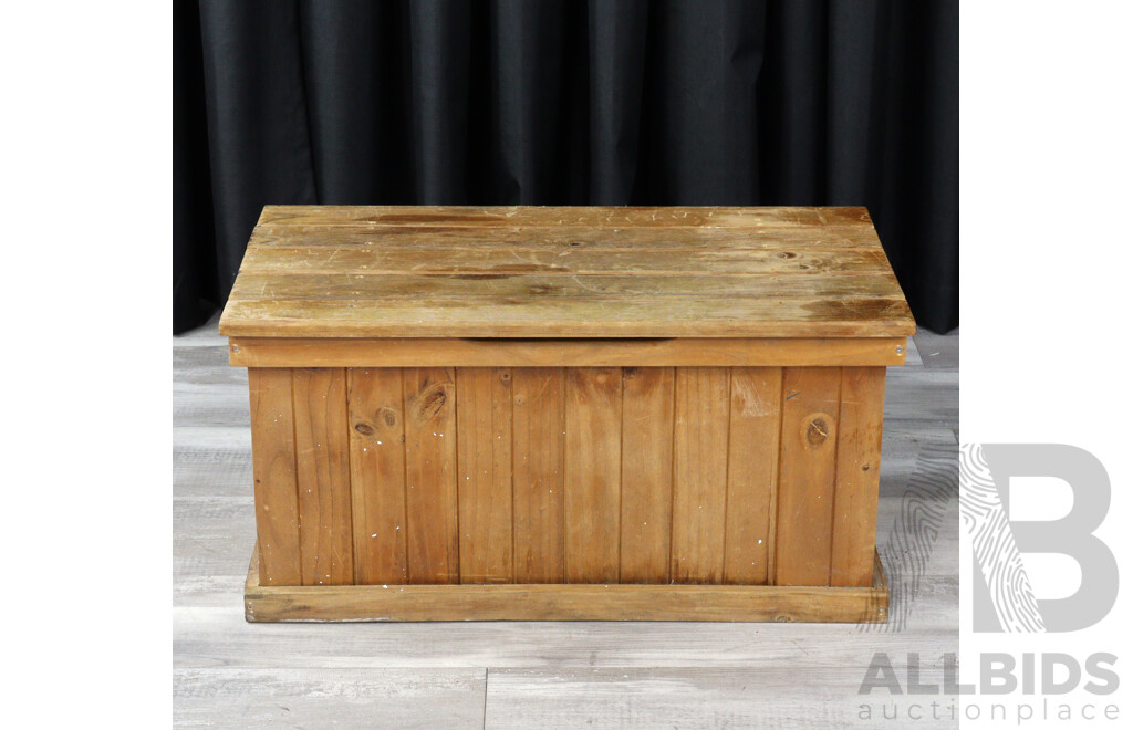 Solid Pine Wooden Storage Chest