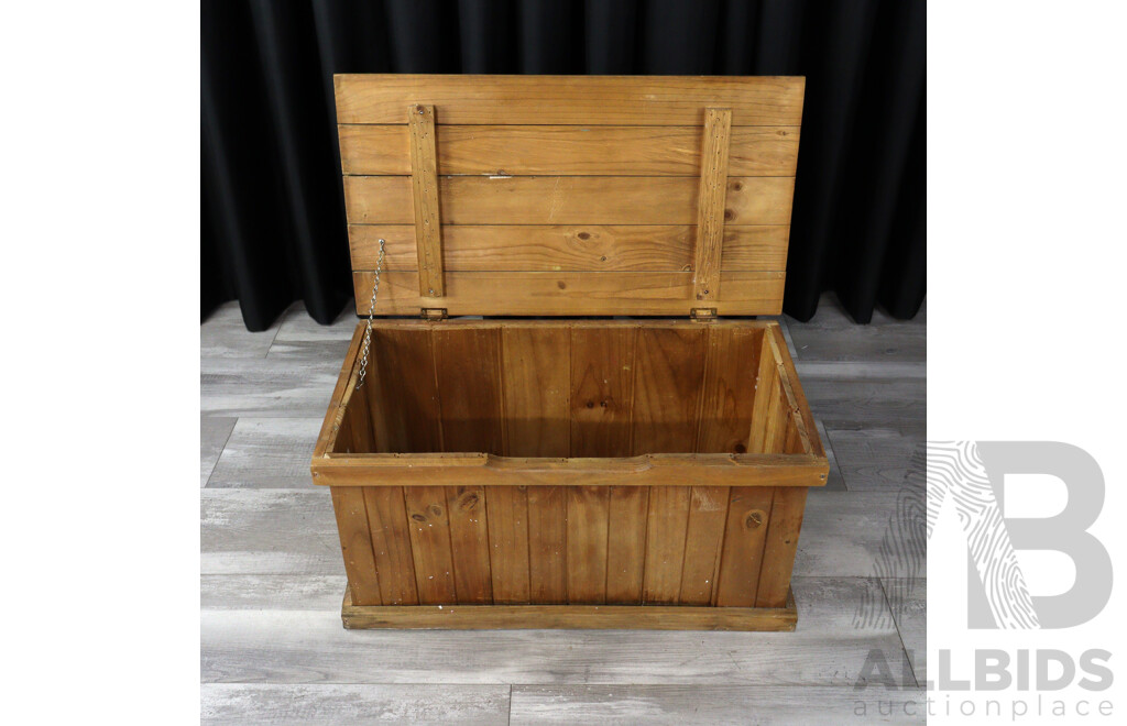 Solid Pine Wooden Storage Chest