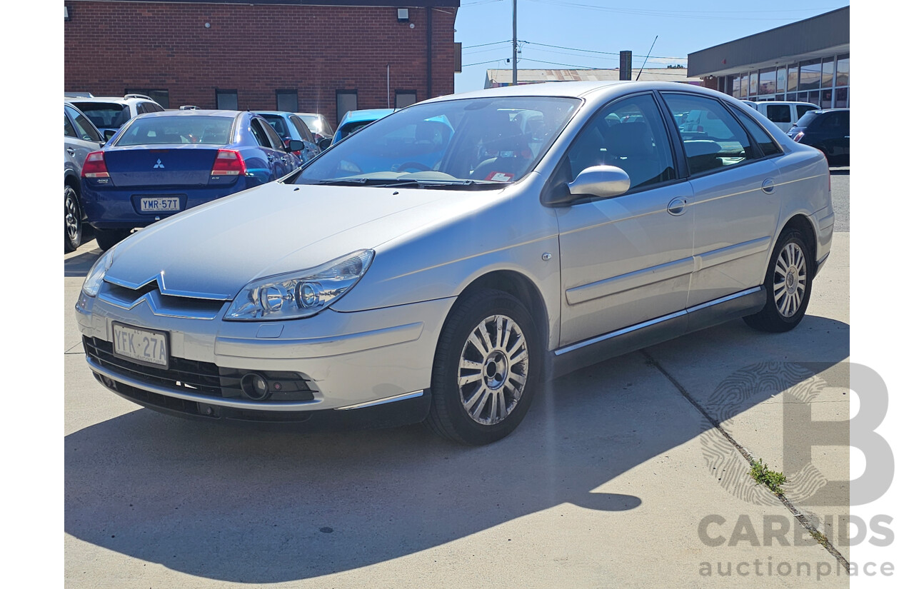 5/2007 Citroen C5 SX 2.2 HDI TWIN Turbo 4d Sedan Silver 2.2L