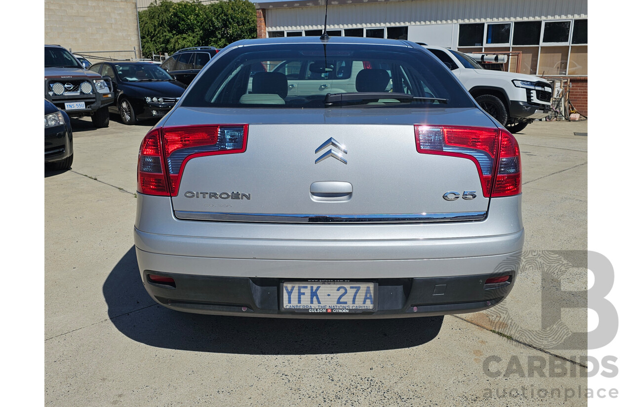 5/2007 Citroen C5 SX 2.2 HDI TWIN Turbo 4d Sedan Silver 2.2L