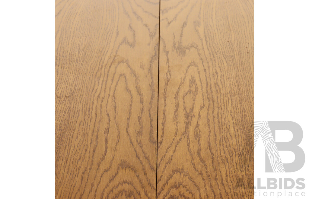 Oak Eight Piece Dining Suite