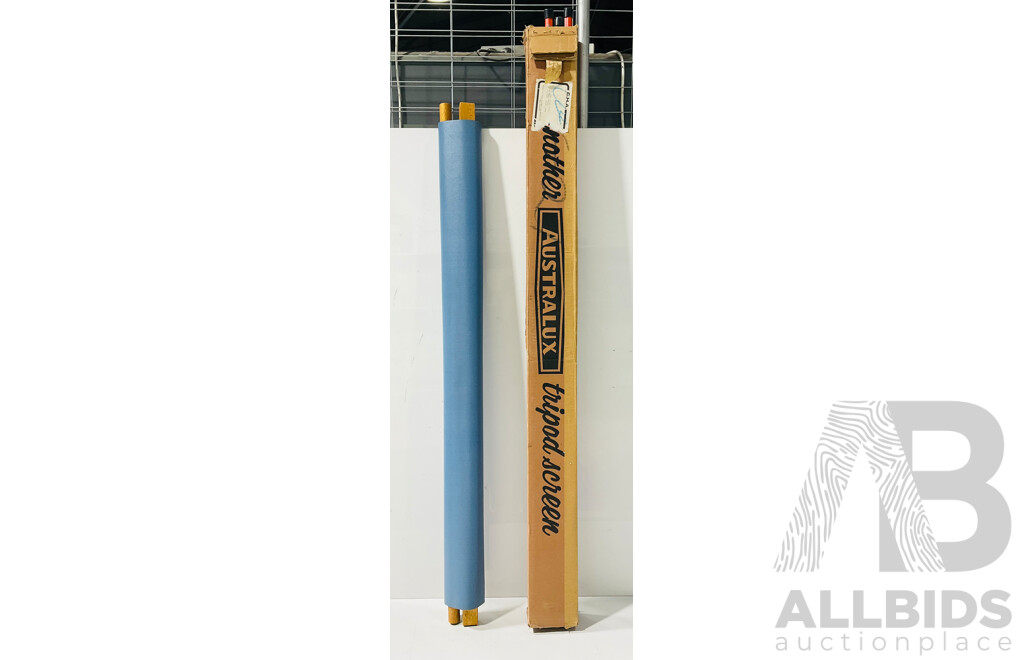 Pair of Projector Screens Including One From Australux