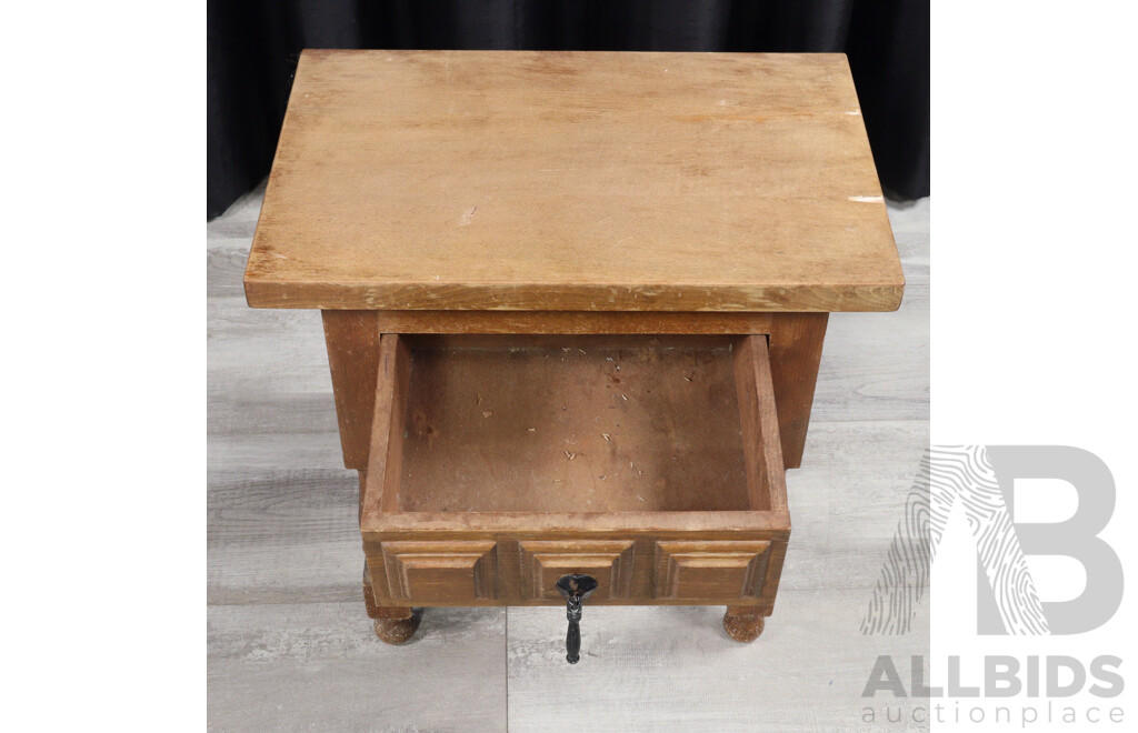 Small Timber Side Cabinet