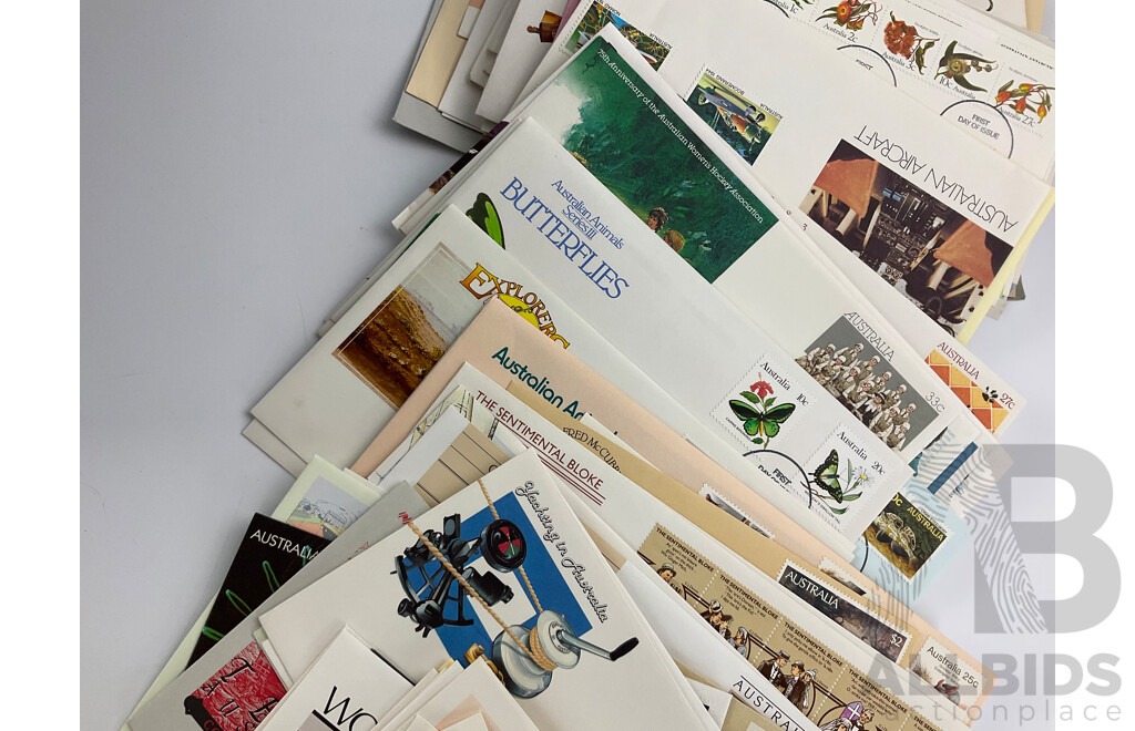 Collection of International Stamps and Covers Including Fist Day Covers, Australian 1980's, Hong Kong, Canada, Macau, Stamps, Germany, China Portugal, Timor, Brunei, USA Singapore and More