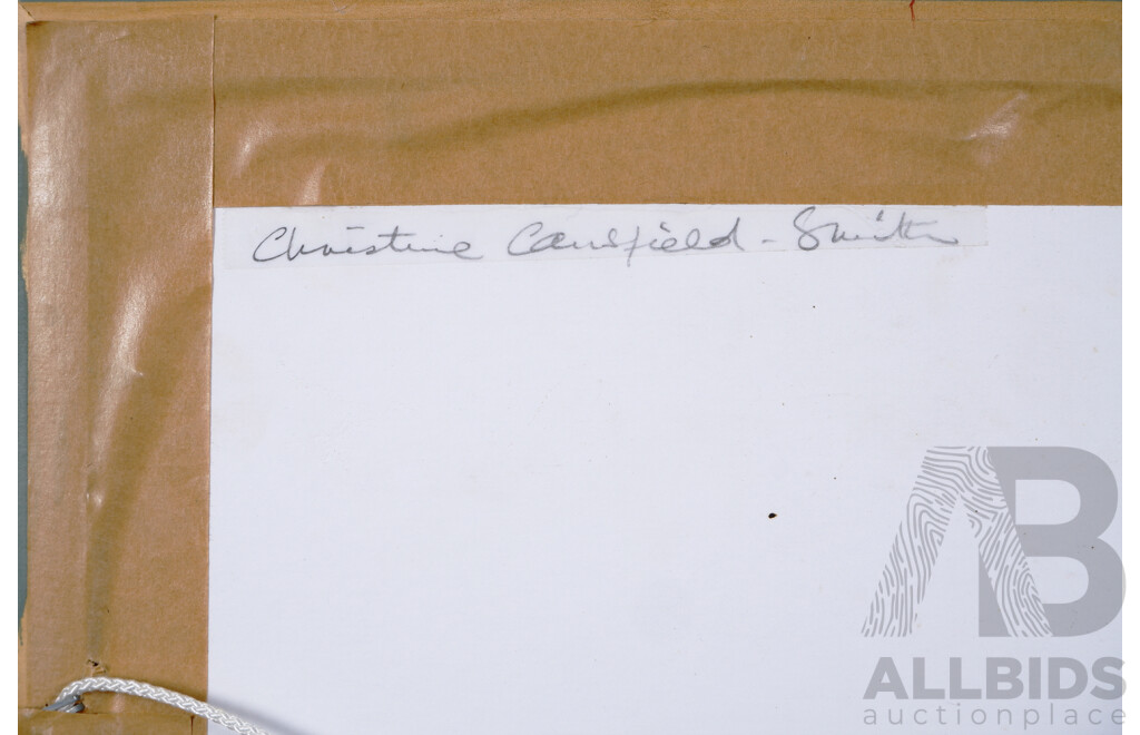 Christine Cansfield-Smith, (20th Century, Australian), Camellias (2003), Watercolour, Signed in Pencil, 44 x 36 cm (frame)