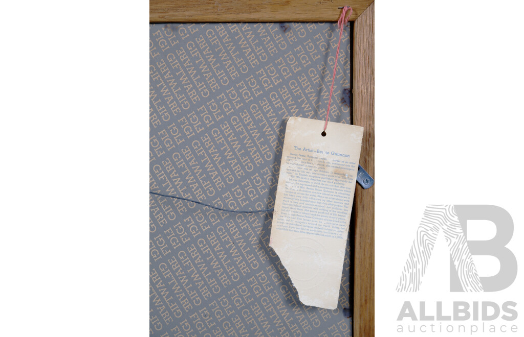 Bessie Pease Gutmann, (American, 1876-1960), Oh Disgrace, Vintage Reproduction Print of Original Work From 1939, 55 x 45 cm (frame)