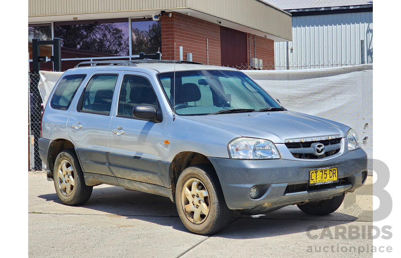 2/2003 Mazda Tribute Limited Sport  4d Wagon Silver 3.0L