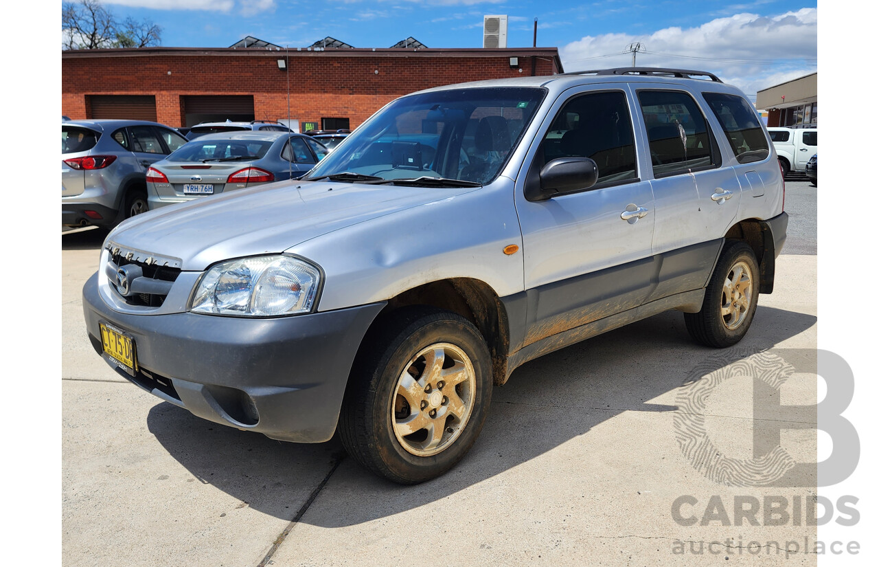 2/2003 Mazda Tribute Limited Sport  4d Wagon Silver 3.0L