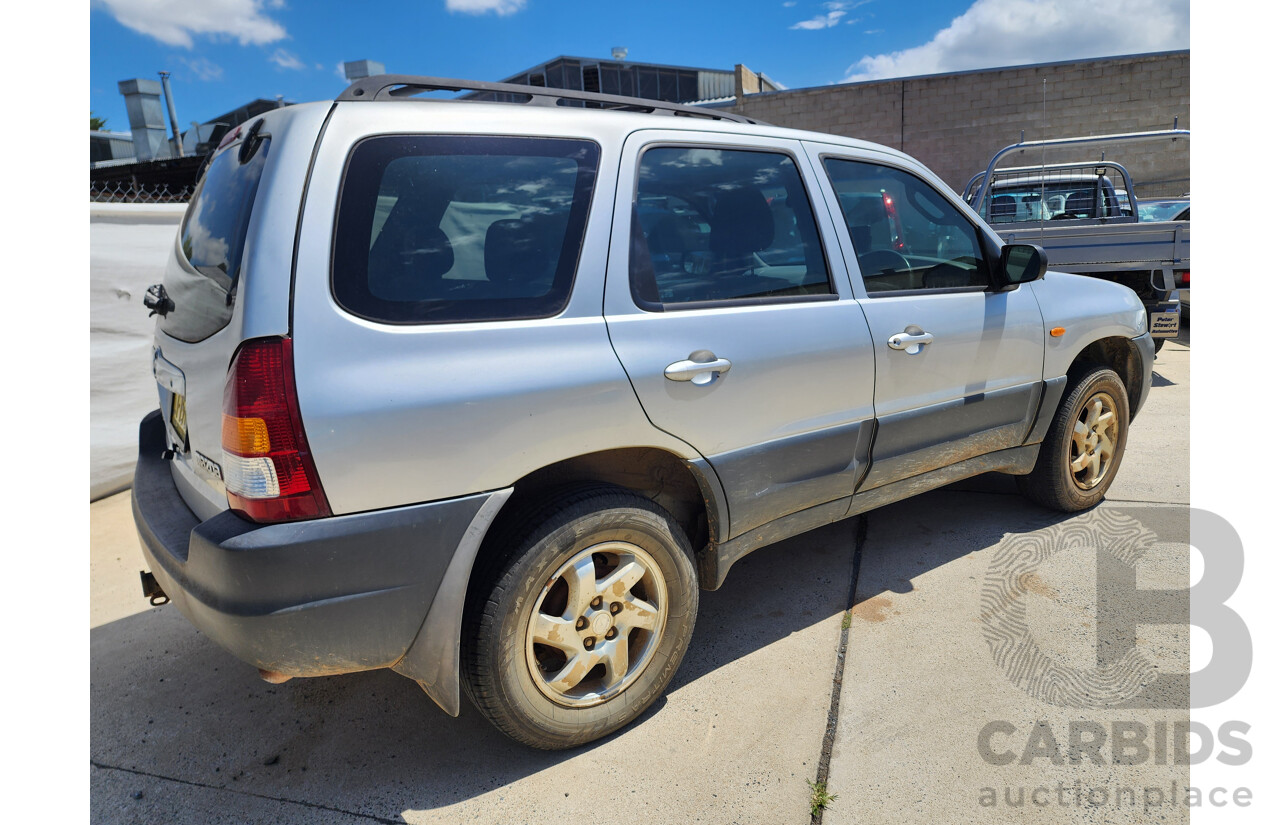 2/2003 Mazda Tribute Limited Sport  4d Wagon Silver 3.0L