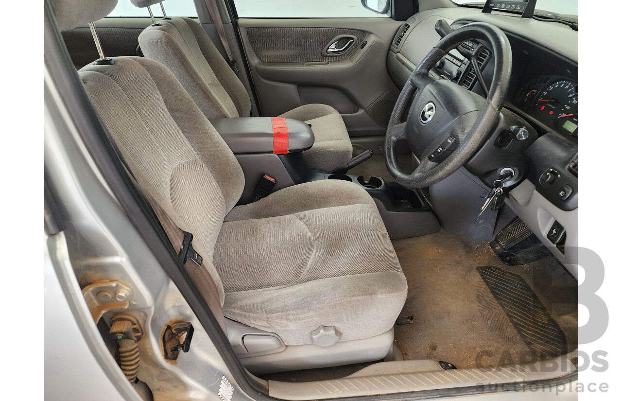 2/2003 Mazda Tribute Limited Sport  4d Wagon Silver 3.0L