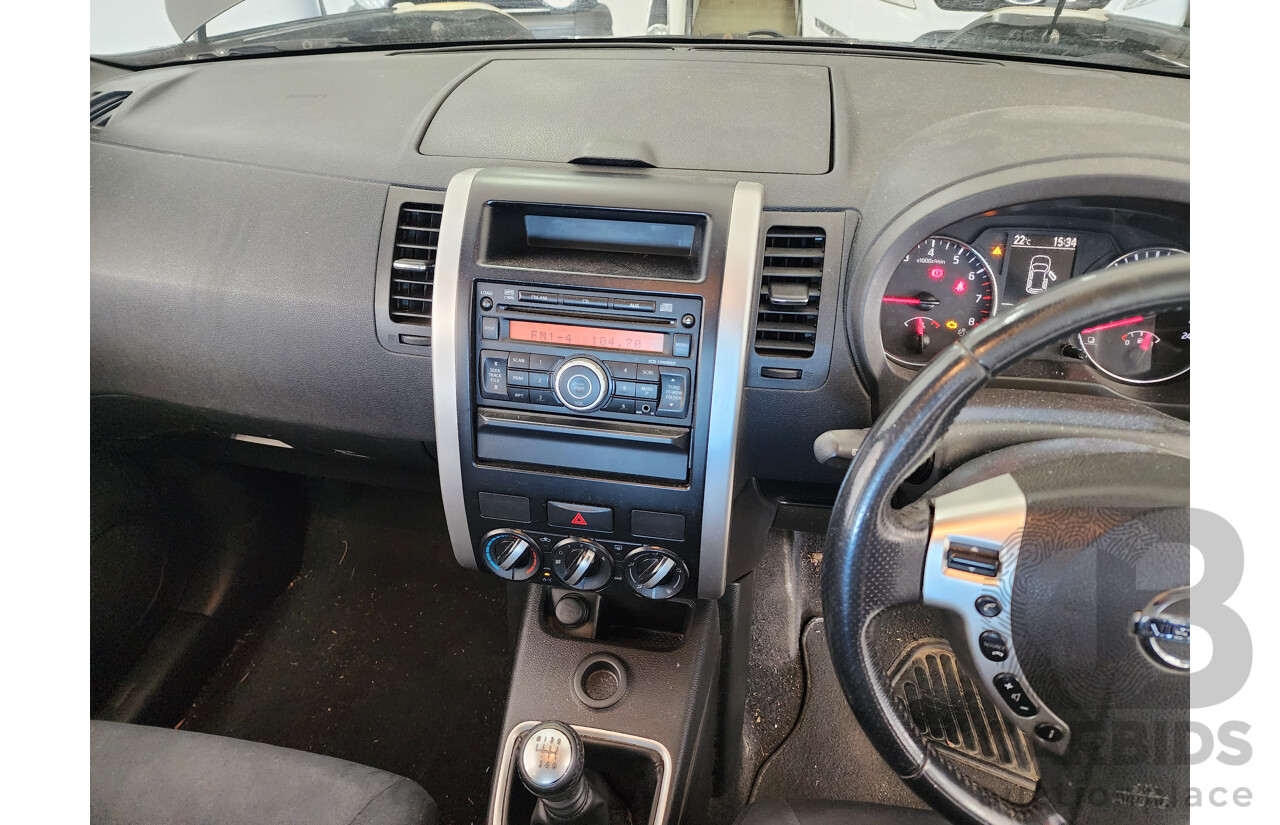 1/2012 Nissan X-Trail ST (fwd) T31 MY11 4d Wagon Blue 2.0L