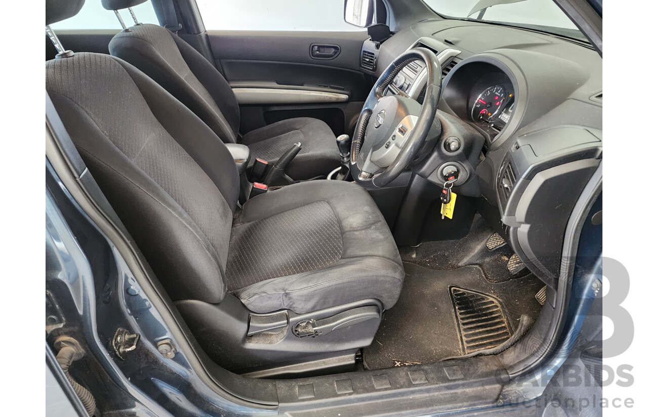 1/2012 Nissan X-Trail ST (fwd) T31 MY11 4d Wagon Blue 2.0L