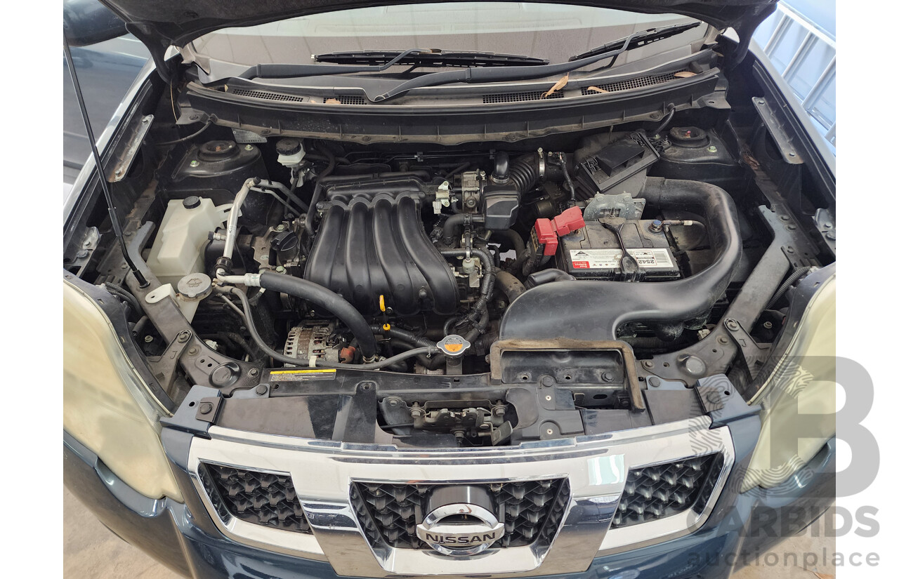 1/2012 Nissan X-Trail ST (fwd) T31 MY11 4d Wagon Blue 2.0L