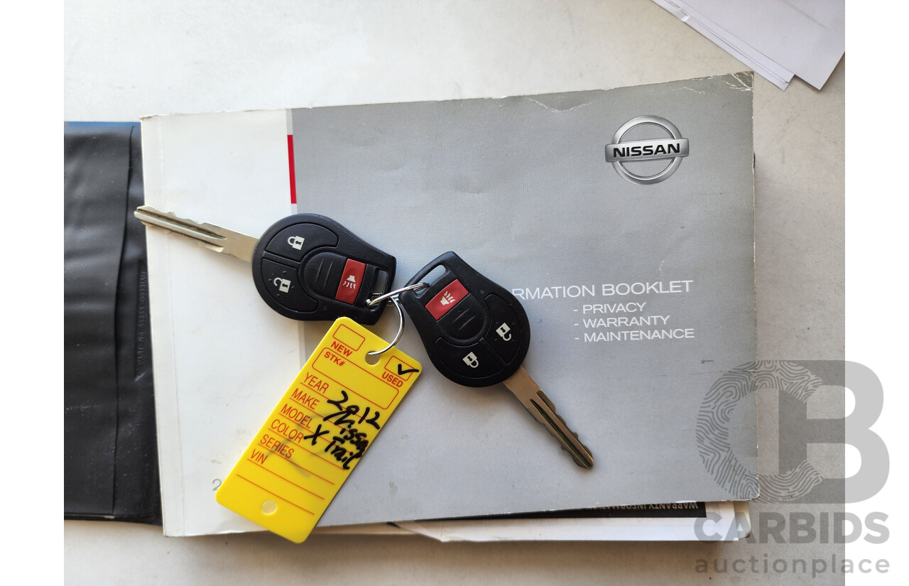 1/2012 Nissan X-Trail ST (fwd) T31 MY11 4d Wagon Blue 2.0L