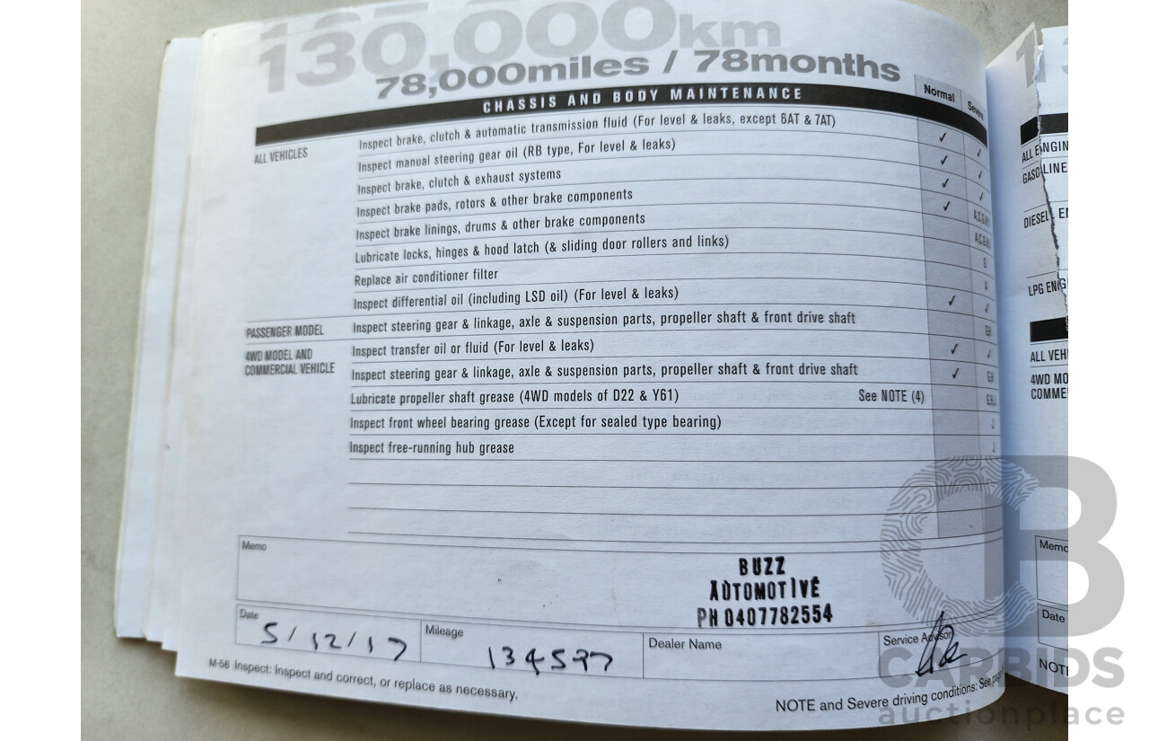 1/2012 Nissan X-Trail ST (fwd) T31 MY11 4d Wagon Blue 2.0L