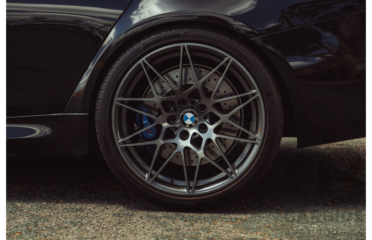 3/2017 BMW M3 Competition LCI F80 4d Sedan Black Sapphire Metallic Twin Turbo 3.0L