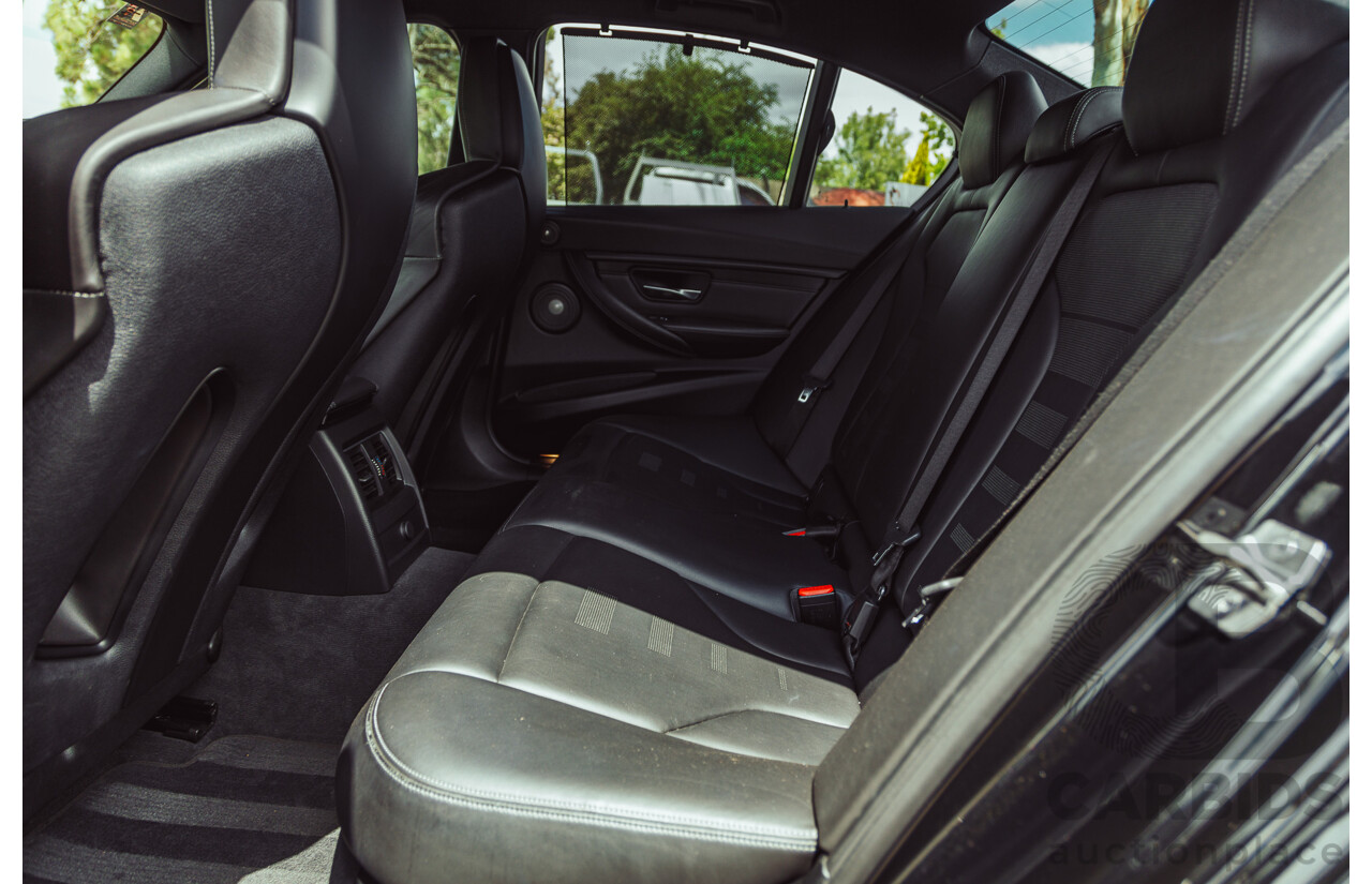 3/2017 BMW M3 Competition LCI F80 4d Sedan Black Sapphire Metallic Twin Turbo 3.0L