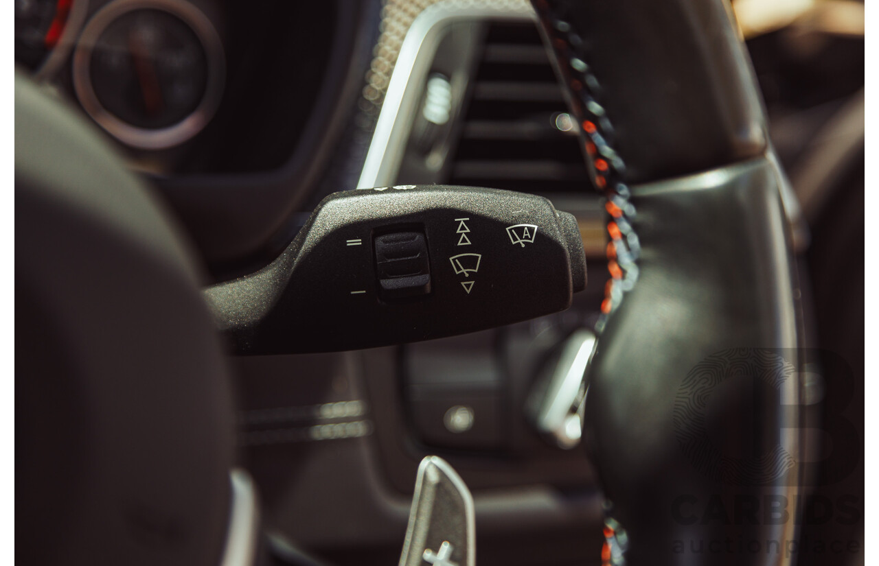 3/2017 BMW M3 Competition LCI F80 4d Sedan Black Sapphire Metallic Twin Turbo 3.0L