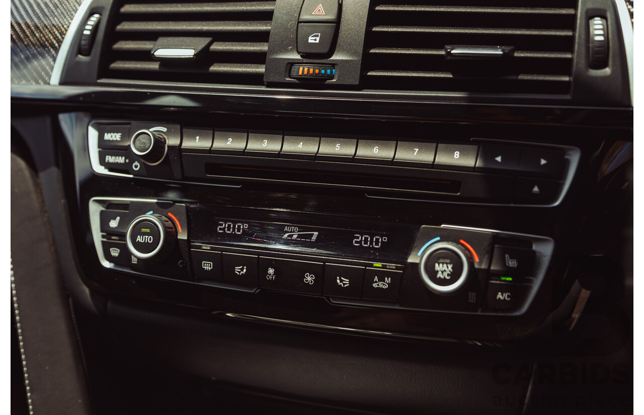 3/2017 BMW M3 Competition LCI F80 4d Sedan Black Sapphire Metallic Twin Turbo 3.0L