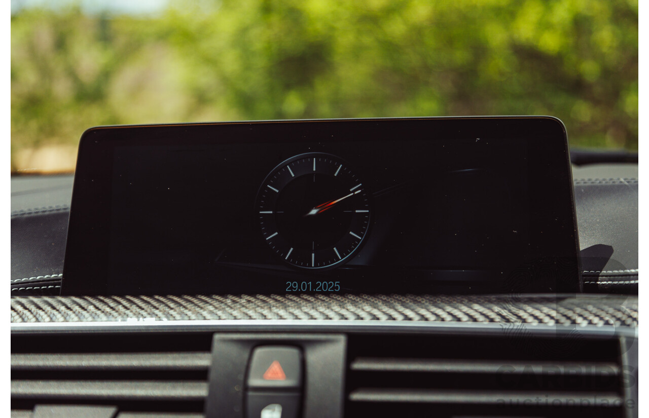 3/2017 BMW M3 Competition LCI F80 4d Sedan Black Sapphire Metallic Twin Turbo 3.0L