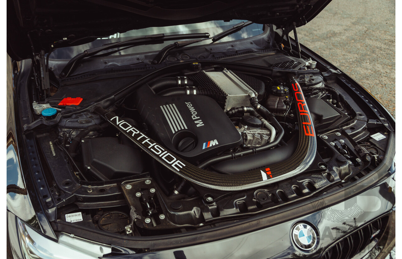 3/2017 BMW M3 Competition LCI F80 4d Sedan Black Sapphire Metallic Twin Turbo 3.0L