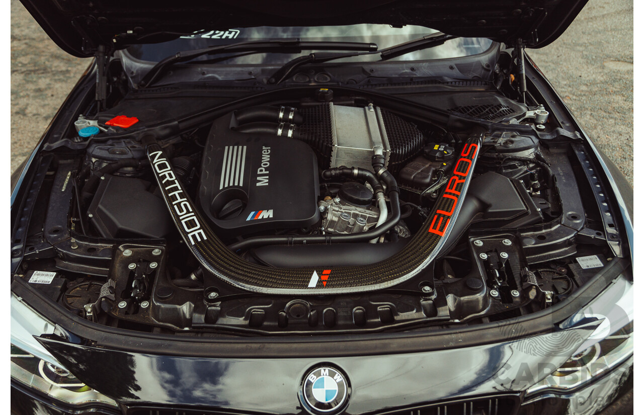 3/2017 BMW M3 Competition LCI F80 4d Sedan Black Sapphire Metallic Twin Turbo 3.0L