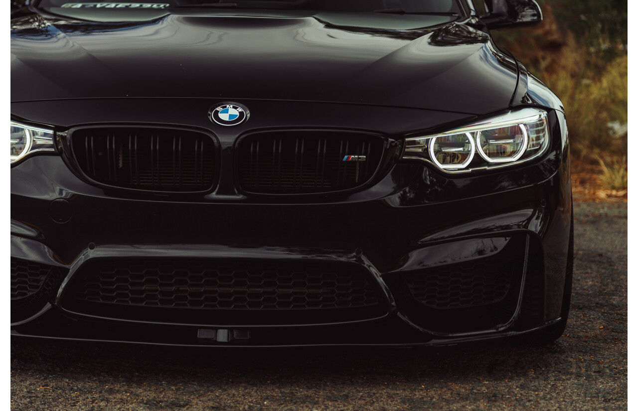 3/2017 BMW M3 Competition LCI F80 4d Sedan Black Sapphire Metallic Twin Turbo 3.0L