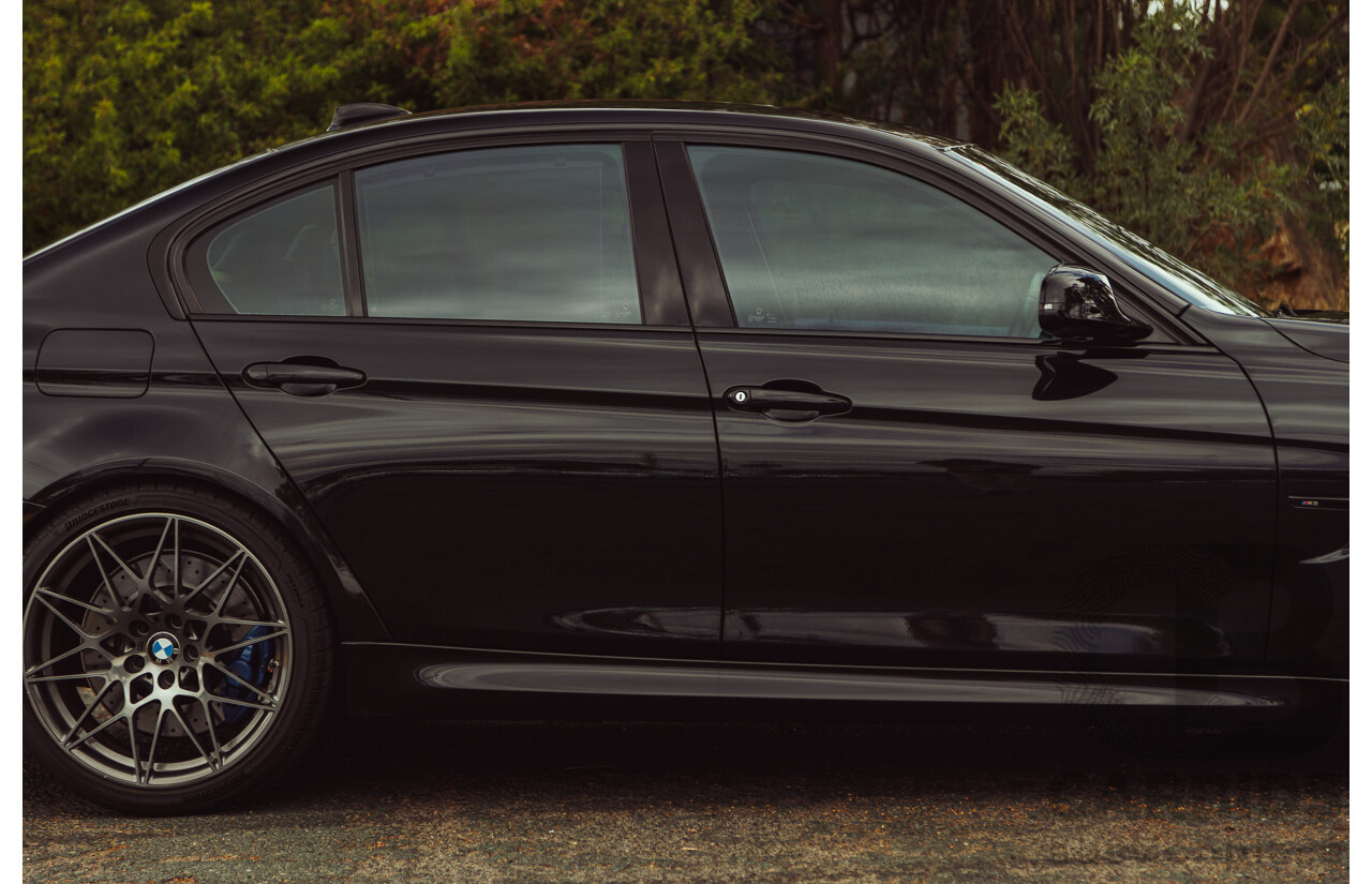 3/2017 BMW M3 Competition LCI F80 4d Sedan Black Sapphire Metallic Twin Turbo 3.0L