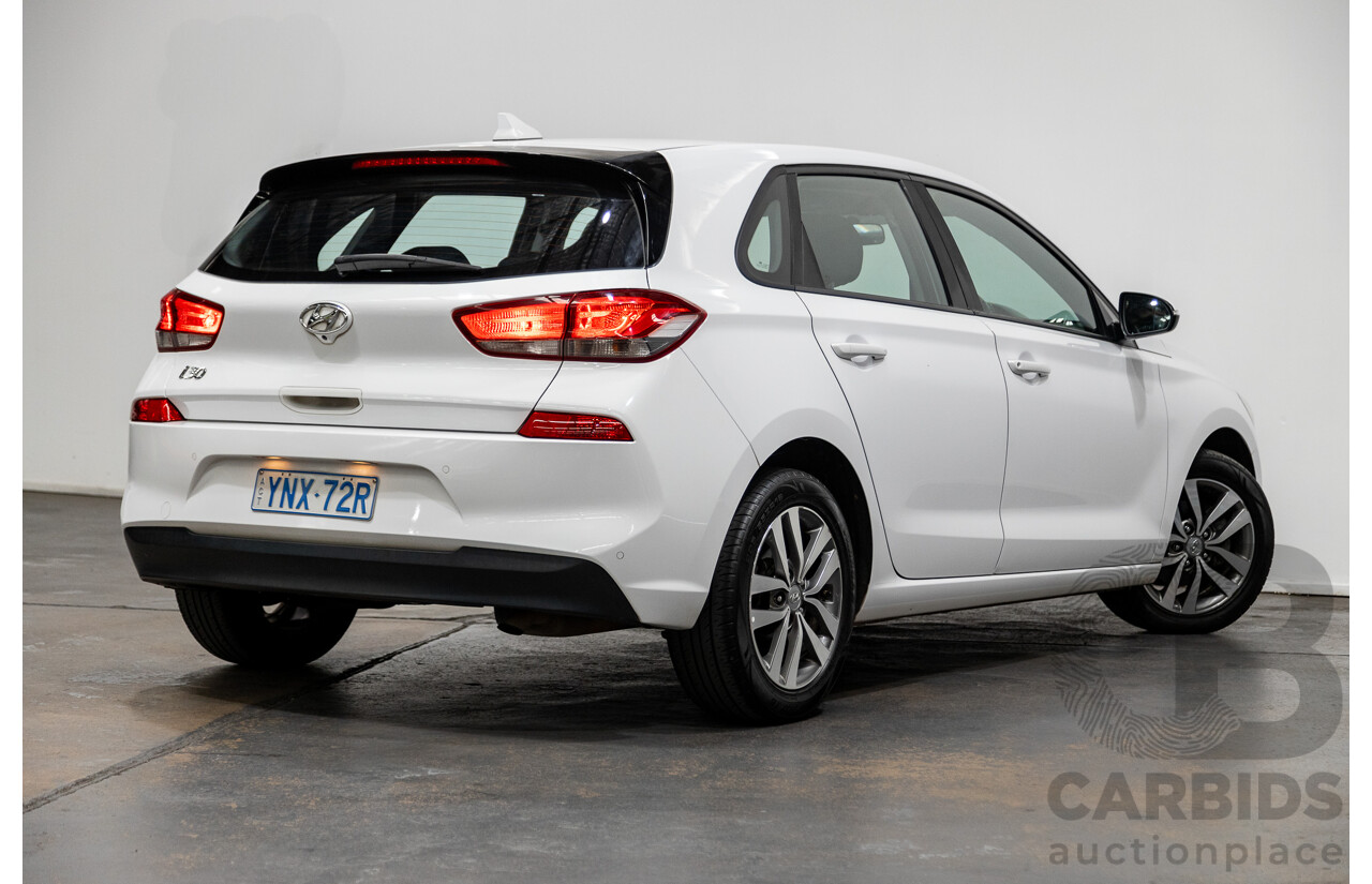 03/2018 Hyundai I30 ACTIVE FWD PD 4D Hatchback Polar White 2.0L