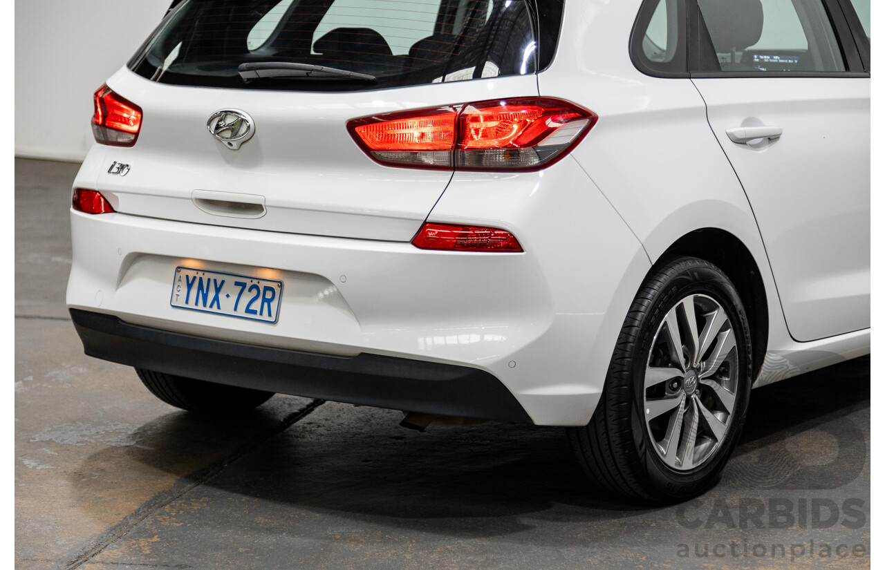 03/2018 Hyundai I30 ACTIVE FWD PD 4D Hatchback Polar White 2.0L