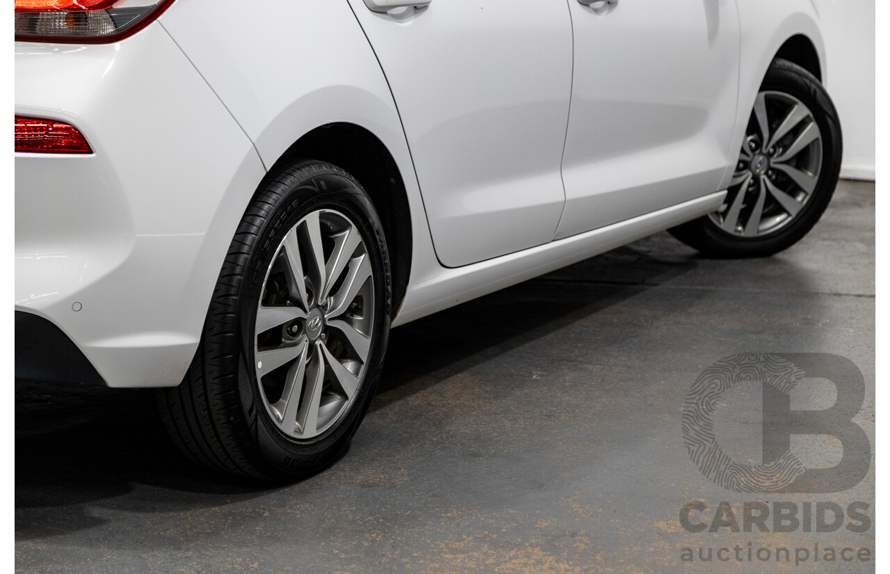 03/2018 Hyundai I30 ACTIVE FWD PD 4D Hatchback Polar White 2.0L