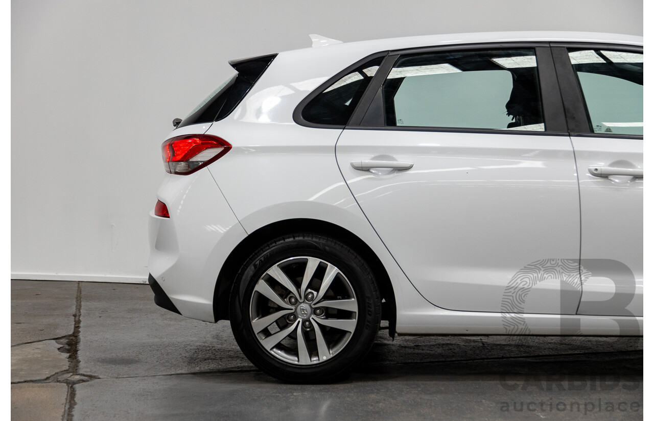 03/2018 Hyundai I30 ACTIVE FWD PD 4D Hatchback Polar White 2.0L