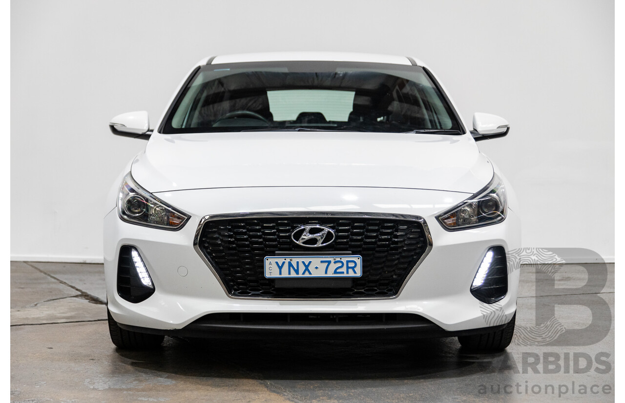 03/2018 Hyundai I30 ACTIVE FWD PD 4D Hatchback Polar White 2.0L
