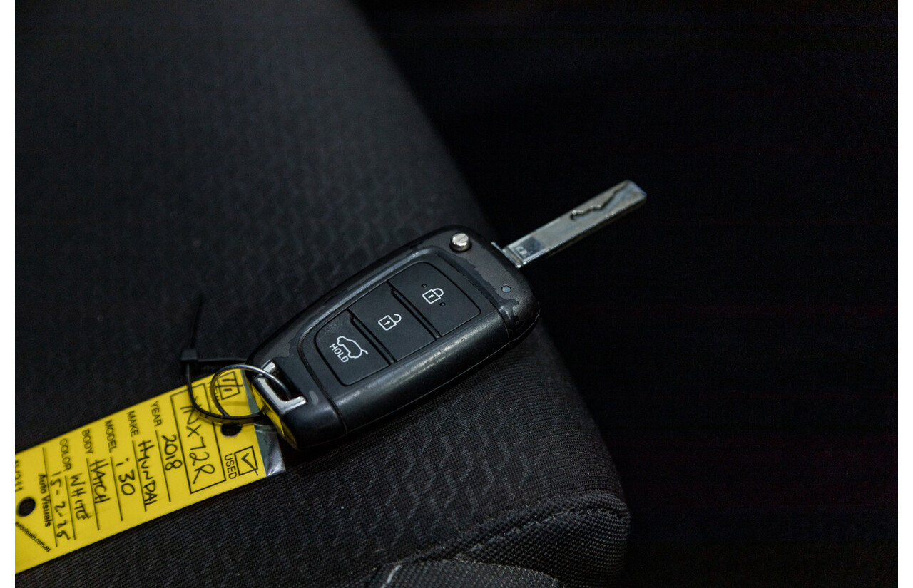 03/2018 Hyundai I30 ACTIVE FWD PD 4D Hatchback Polar White 2.0L